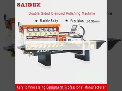 Máquina elétrica de polir bordas acrílicas de 2m/min com bateria de 3AH