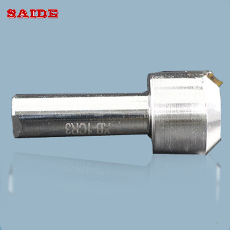 Fornecimento de fábrica de alta qualidade Máquina de corte de acrílico Ferramenta especial de fresagem de chanfro de diamante de cristal único CNC para acrílico/PS