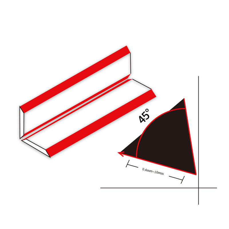 Máquina de polir acrílico de ferramentas de carburo de facas ferramentas de corte de plexiglás 45 graus trimmer ligado para acrílico