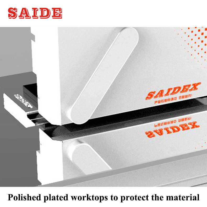China Fábrica de fornecimento SAIDE SD-XB1065 Máquinas de corte de acrílico 60 graus Máquina automática de amarração de acrílico