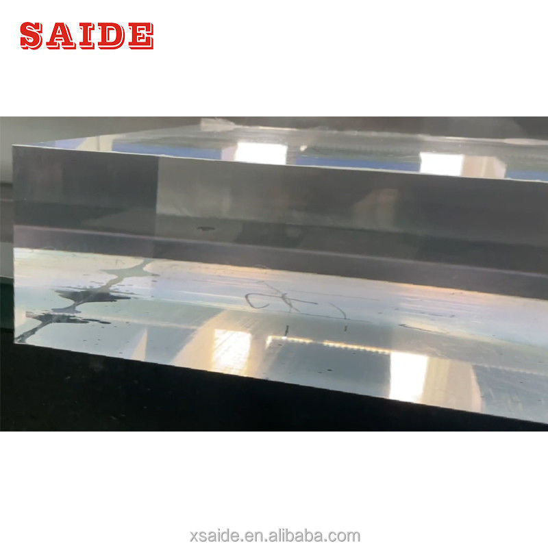 SAIDE Fábrica de fornecimento direto Polidora de placas anti-epidémica Máquina de polir diamantes de 3,2 metros Máquina de polir bordas acrílicas