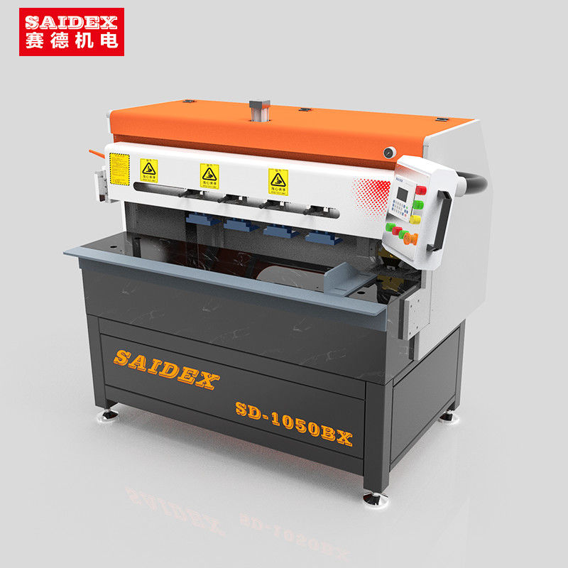 2022 Nova fábrica de Dongguan fornecimento semi-automático 1000mm comprimento de trabalho borda brilhante máquina de polimento de diamantes para acrílico