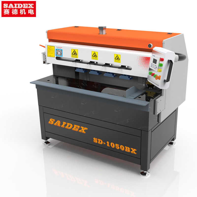 2022 Nova fábrica de Dongguan fornecimento semi-automático 1000mm comprimento de trabalho borda brilhante máquina de polimento de diamantes para acrílico