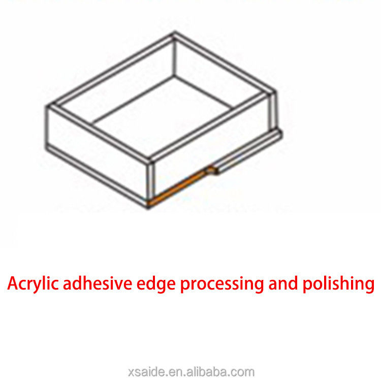 SD-XB1065 Máquina de Beveling de Acrílico Destaque 45-60 graus Máquina de Chamfering de Acrílico Para Folhas de Plástico PC PS PP