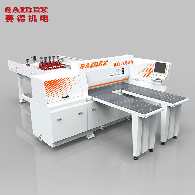 SD-1350 Serra de painel eletrônico acrílico CNC Serra de mesa acrílica Serra de corte eletrônica acrílica de alimentação automática para PMMA PS MS