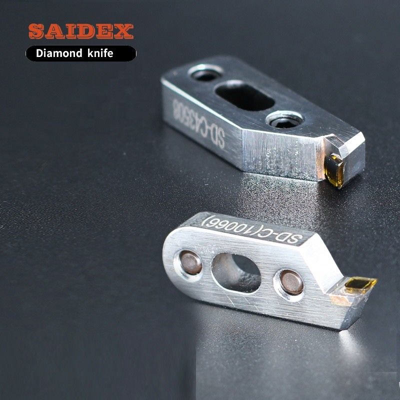Cortador de diamante OEM personalizado Cortador de adamantina de cristal único Faca de polimento de diamante para PMMA ABS Polimento acrílico Mach