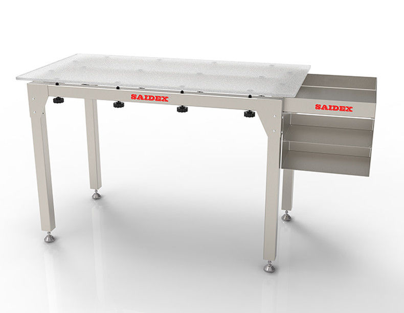 Bancada de Trabalho de Colagem Especial de Cola Acrílica Top de Vendas com Plataforma de Trabalho e Dispensador Automático de Papel Adesivo