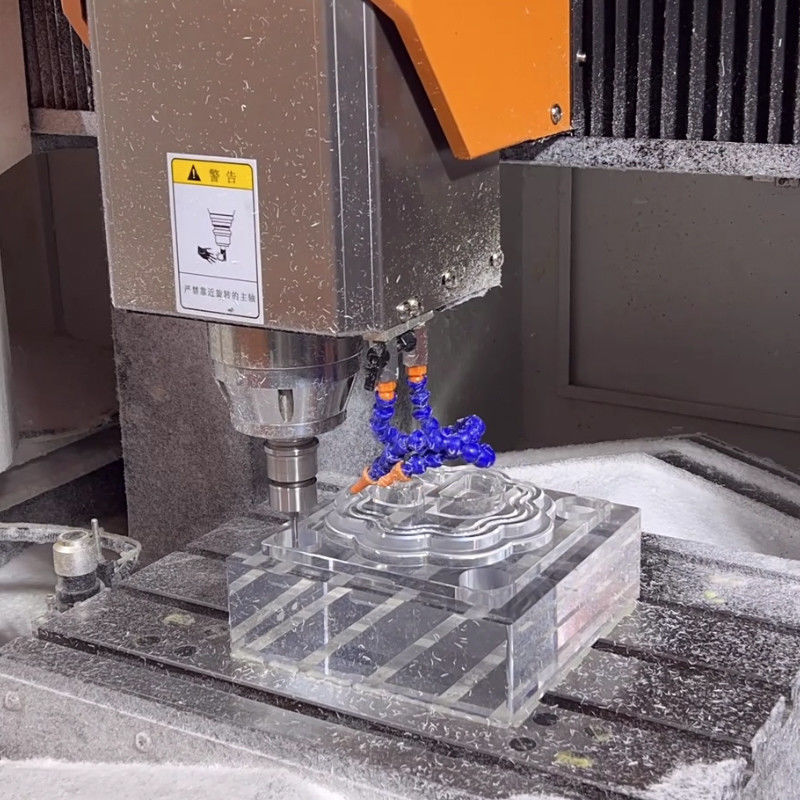 24000rpm velocidade do fuso SD650 3000kg peso Máquina CNC acrílica com 400kg carga máxima de trabalho Máquina de polimento de metal