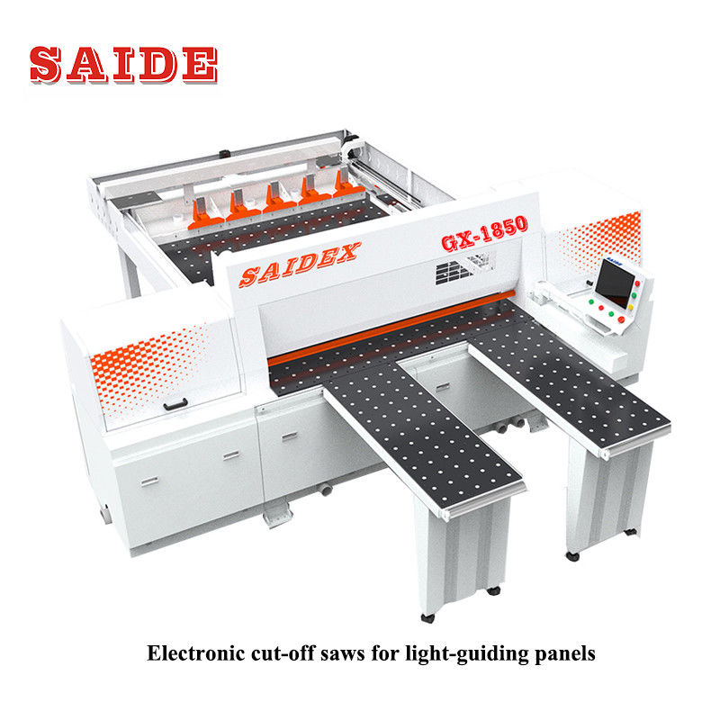 220V Alta Precisão SD-1850 Máquina de Serra de Placas Acrílicas Máquina Automática de Corte de Placas de Plástico PM PS Guia de Luz