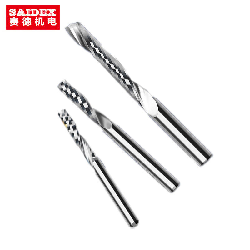 Ferramentas de Corte de Fresagem CNC Práticas Acrílico Industrial Ferramenta Chanfrada CNC para Acrílico Corte em Alta Velocidade