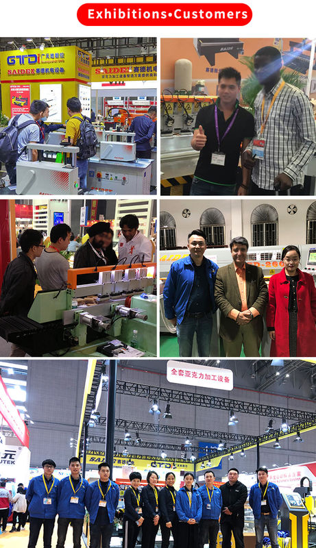 Máquina de Polimento Acrílico e Chanfro de Ângulo de 45 Graus para Mitre, Venda Quente na Fábrica da China