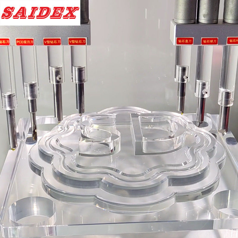 Ferramentas de Corte de Fresagem CNC Práticas Acrílico Industrial Ferramenta Chanfrada CNC para Acrílico Corte em Alta Velocidade
