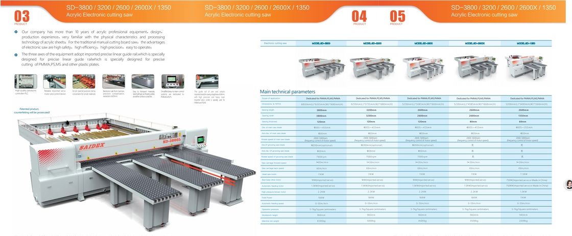 Máquina de Corte Automático de Chapas Plásticas/Equipamento de Corte para HDPE, PP, PVC, PVDF, Pph, Nylon e Madeira/Serra CNC para Chapas Plásticas/Soldagem por Termofusão