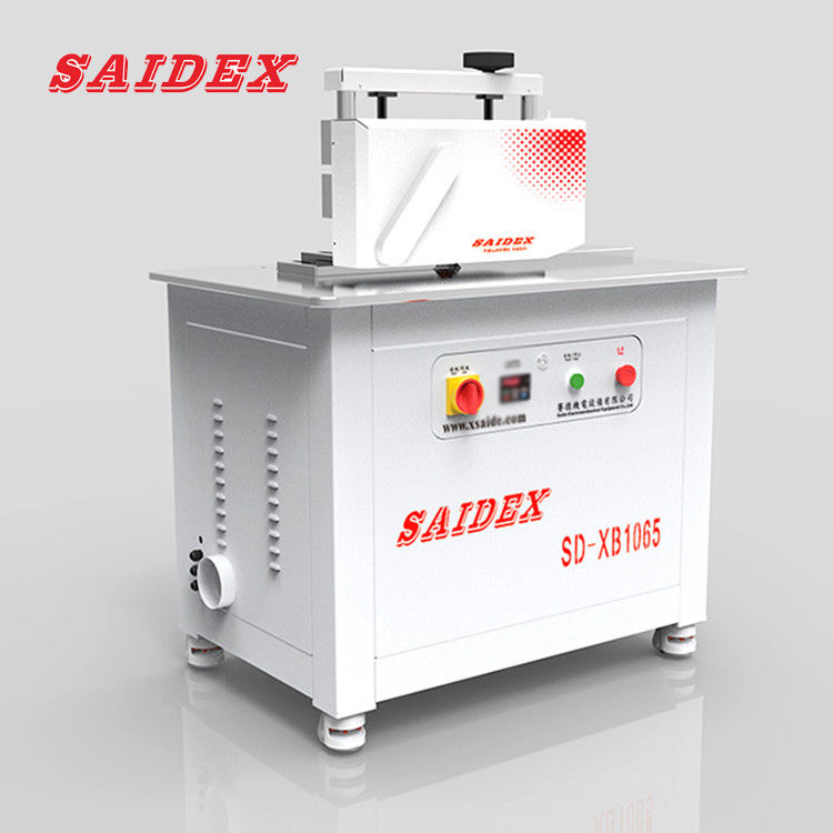 China Saide Brand Alimentação automática Máquina de polir acrílico de 2,5 kW para acabamento suave e preciso PMMA Polidora de borda arredondada R3 Máquina de chamfering acrílico de canto arredondado