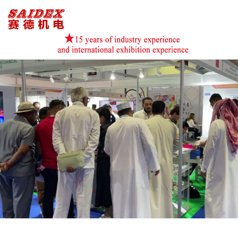 A mini politriz P1080 pode polir espessuras de até 30mm, e o ângulo de polimento é ajustável de 0 a 60 graus.