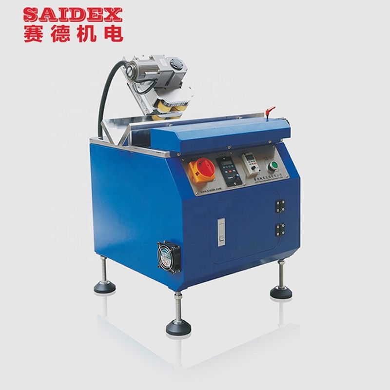 Anti-caindo placa de acrílico SAIDE China Calidade Quente ângulo 45 graus máquina de polimento de corte acrílico borda de diamante