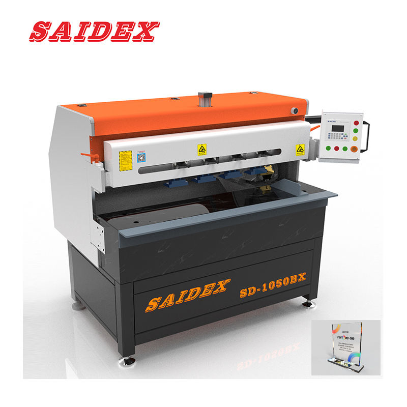 AC220V 2,5kW Máquina de polimento de borda recta acrílica 0-60 graus Polida de borda de bisel