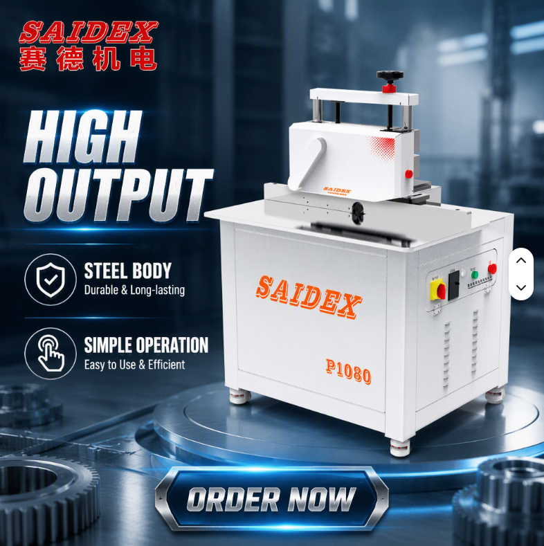 Fábrica Saide China Fornece Máquina Chanfradeira  Pode Cortar Acrílico Máquina de Chanfro em Ângulo R Para PMMA/PS/MS/PC