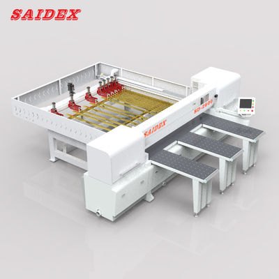 Máquina de corte de acrílico de precisão 120mm Serrador 11kw Motor de serra de cabeça
